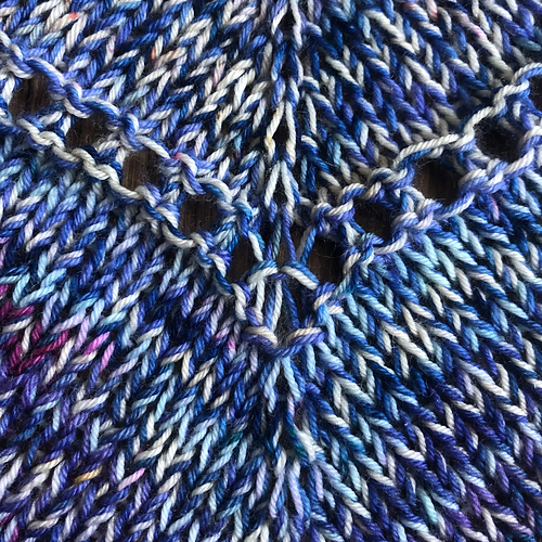 Tried my hand at marled knitting : r/knitting
