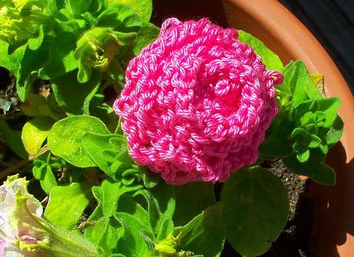 Knitted Roses photo 3