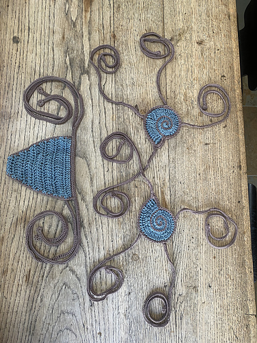 Nautilus-skjell-Bikini-toppen - June Lagoon