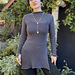 Maripesa Mockneck Tunic Top pattern 