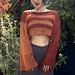 Hypanartia Striped Crop Sweater pattern 