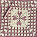 Mosaic Hearts Granny Square pattern 