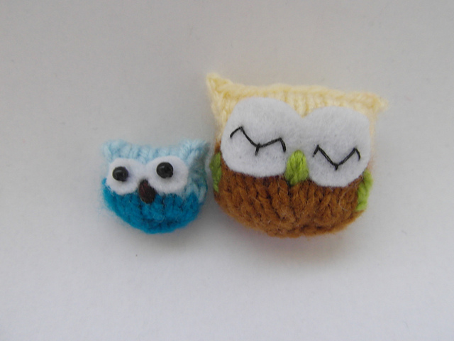 knitted stuffed owl pattern