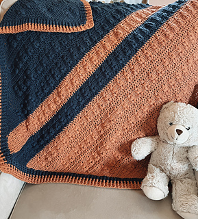 The Seafarer Baby Blanket Crochet Pattern