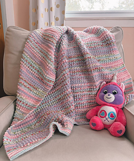 The Emma Baby Blooms Baby Blanket Crochet Pattern