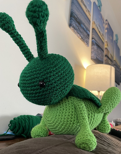 Cricket Amigurumi - Justine Browning