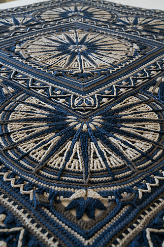 Baby Henry’s Designer Heirloom Afghan CAL photo 4