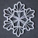 Cardamom Snowflake pattern 