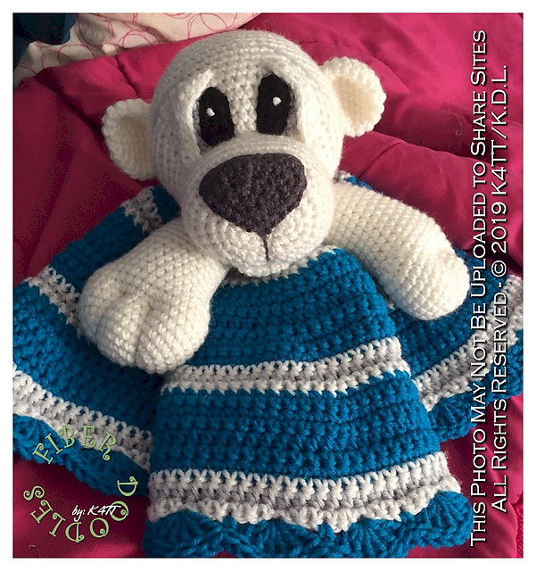 Ravelry Polar Bear Cuddler pattern by K4TT