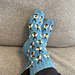 Bee Happy socks pattern