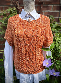 Rozmiar: L.
Włóczka: Blooming Yarns by KW.
Skład: 50% Merino, 50% Akryl plus miks moherku z lurexsem i cekinakmi.
Zużycie: 520m.
Druty: 5,5mm.