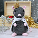 Reginald the Royal Rat pattern 