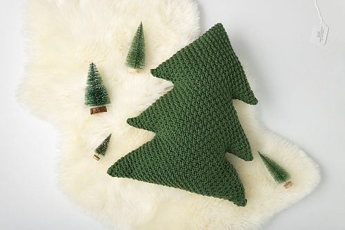 Pine Tree Throw Pillow