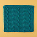 Fences Dishcloth pattern 