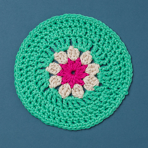 Lily Pad Dishcloth