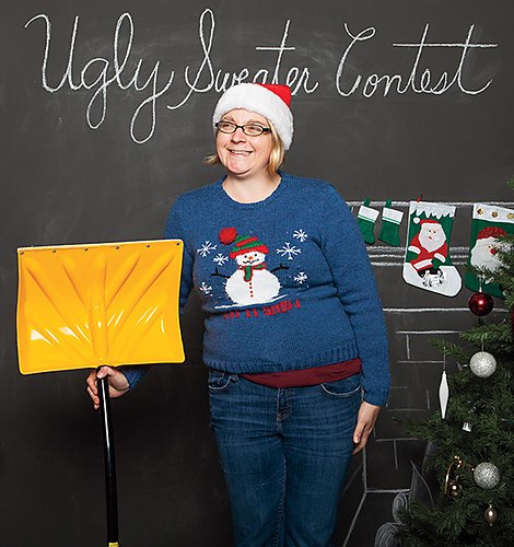 Snømann Genser - Knit Picks