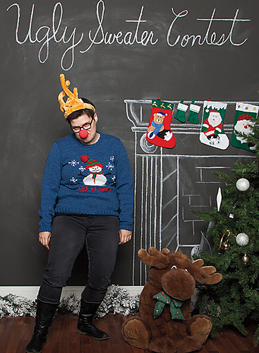 Snømann Genser - Knit Picks