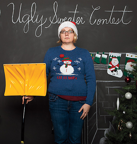 Snømann Genser - Knit Picks