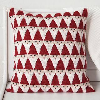 Ravelry: Holiday Christmas Throw Pillows pattern by Leelee Knits