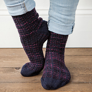 Ravelry: Mistletoe Socks pattern by Aud Bergo