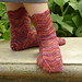 Short Wave Socks pattern 