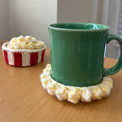 Popcorn Coasters