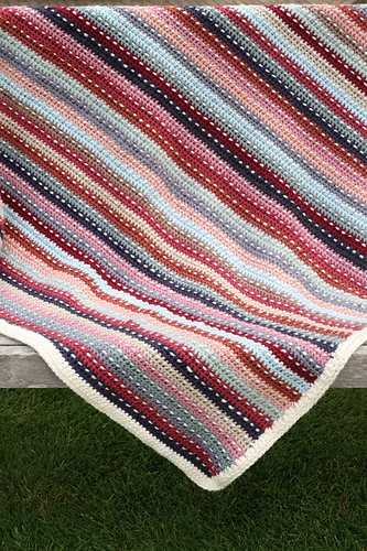 Woven Scrap Blanket