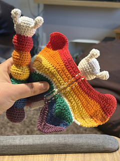 Roy and Biv inside together (backs).