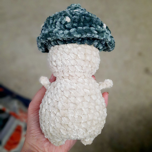 Ravelry: Velvet Shroom Sprite - NO SEW pattern by Katherine Rombold-Tarr