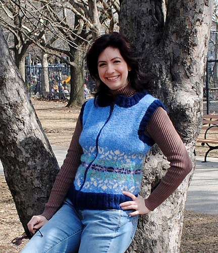 Ravelry: First Steeked Fair Isle Vest pattern by Kalliopi Aronis