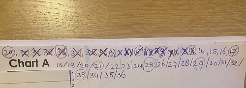 Note where to do the smock pattern