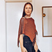 Ember Fringe Poncho pattern 