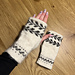 Freja Fingerless Mittens pattern 