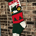 Tractor Christmas Stocking pattern 