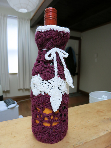 Shells & Lace Wine Bottle Gift Bag photo 3