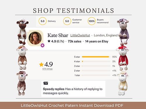 Ravelry: Little Sheep keyring, brooch or small toy pattern by LittleOwlsHut