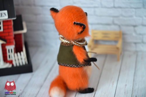 Ravelry: 262 Faithful Friends Cat, Mouse, Fox pattern by LittleOwlsHut