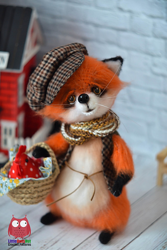 Ravelry: 262 Faithful Friends Cat, Mouse, Fox pattern by LittleOwlsHut