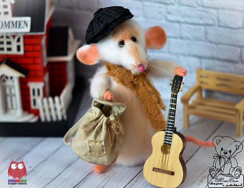 Ravelry: 262 Faithful Friends Cat, Mouse, Fox pattern by LittleOwlsHut