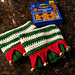 Elf Christmas Holiday Boot Cuffs pattern 