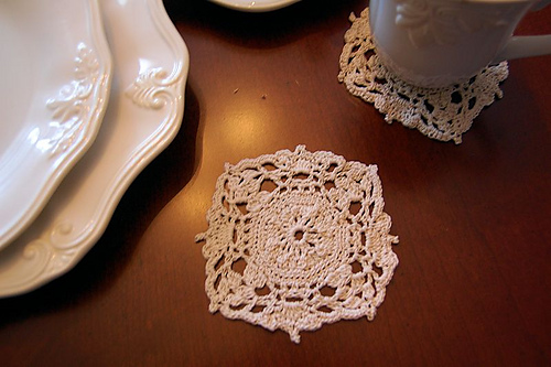 The Lady Kathryn - Small Doily / Coaster photo 2