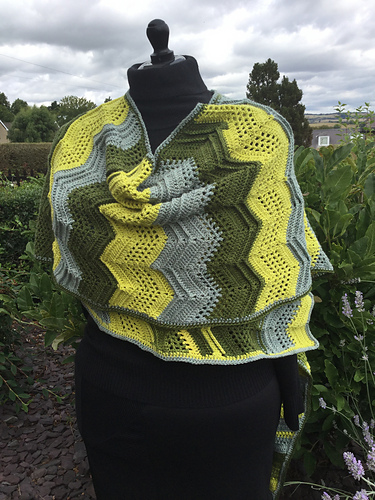 Ravelry: Christine Kimono or Ruana pattern by Kathryn Middleton