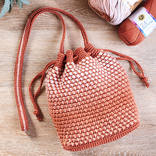 Spring Escape Drawstring Bag