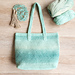 Spring Escape Tote Bag pattern 