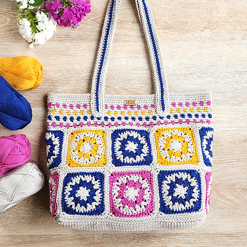 Santorini Tote Bag