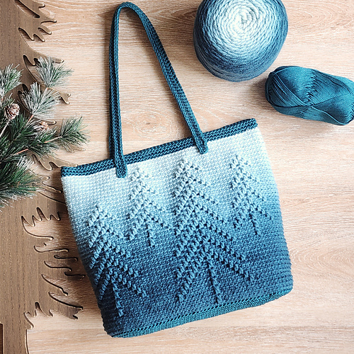 Pine Woods Tote Bag