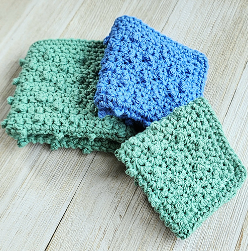 Ravelry: Easy Bumpy Washcloth pattern by Kathy Olivarez