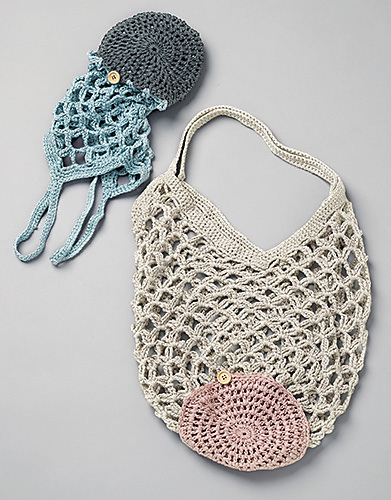 Ravelry: Foldable Net Bag Tahiti pattern by Fil Katia