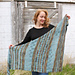 Paint Pots Shawl pattern 