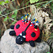 Funny pincushion ladybug pattern 